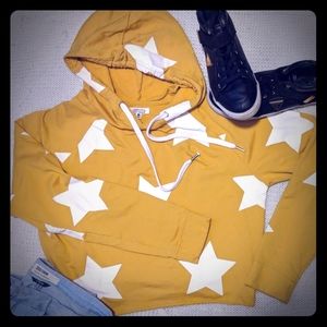 Cute Star Cropped Hoodie!! 😍